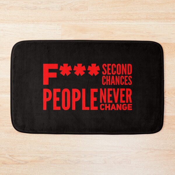 Item preview, F*** Second Chances designed and sold by Mamibo.