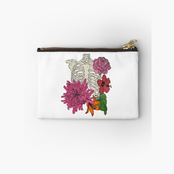 Item preview, Skeleton with flowers designed and sold by tsiguidou.