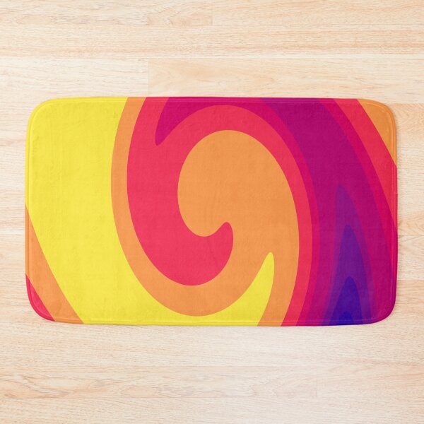 Item preview, Colour Wave on Yellow designed and sold by KeksWorkroom.