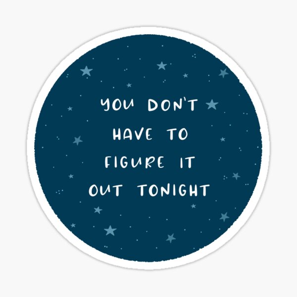 Figuring it Out Sticker