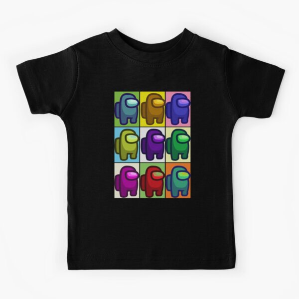 Among Us Popart Kids T-Shirt