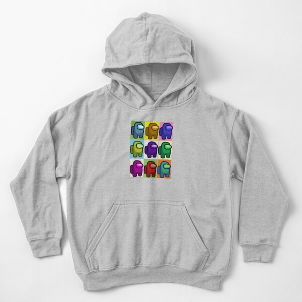 Among Us Popart Kids Pullover Hoodie