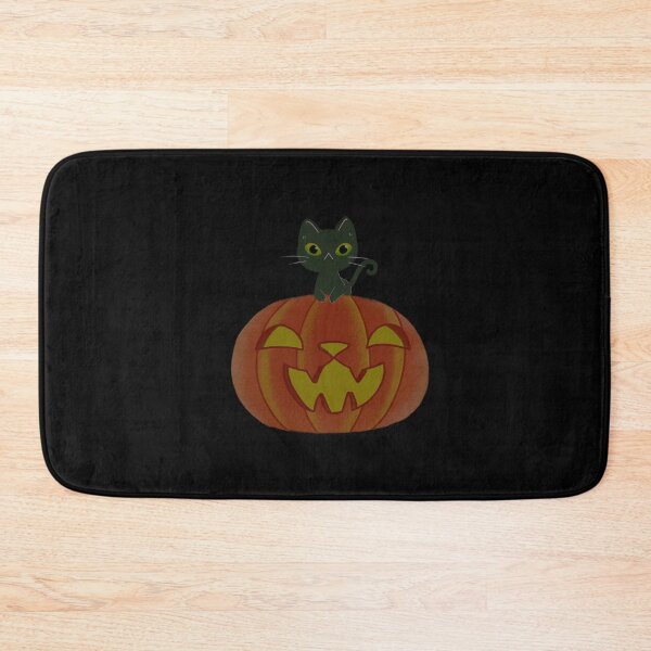 Item preview, Halloween Pumpkin Cat designed and sold by Anne's Monsters.
