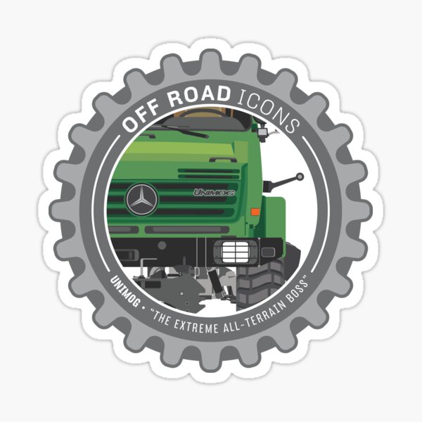 Unimog-Abzeichen Sticker