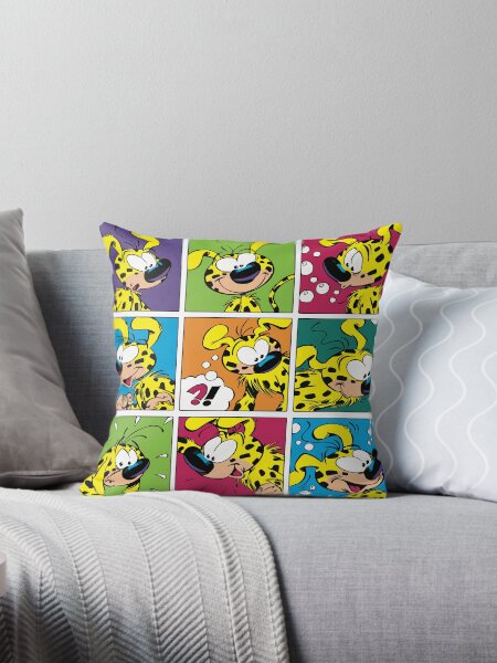 Aperçu de l'œuvre Carrés de marsupilami créée et vendue par Hubashop.