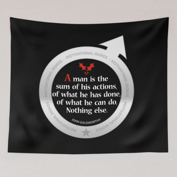 Item preview, A man is the sum of his actions...! Free life! designed and sold by Cristian Stefan.