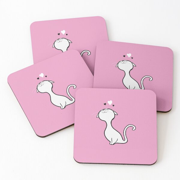 Item preview, Loving White Cat designed and sold by DeeaNova.