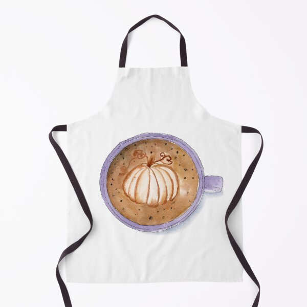 Item preview, Watercolor Pumpkin Latte designed and sold by daphsam.