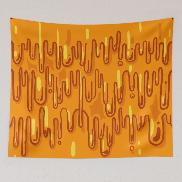 Item preview, Simple Slime (fire orange honey drip) designed and sold by cu-b3.