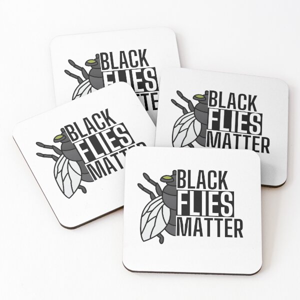 Item preview, black flies matter designed and sold by OneTimeEngineer.