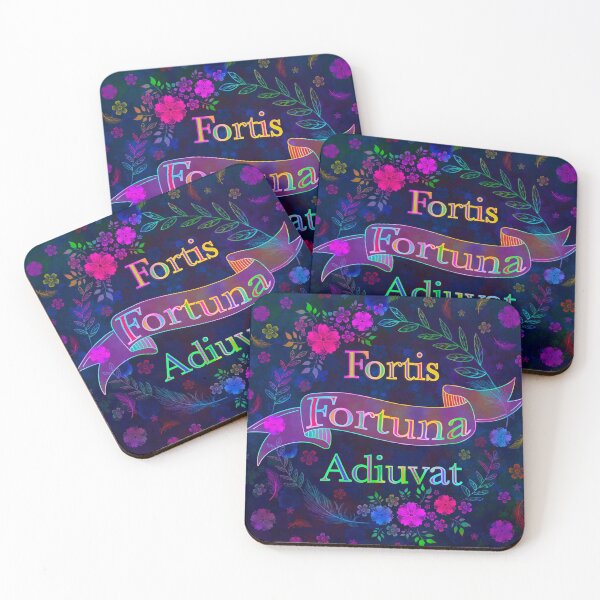 Item preview, Fortis Fortuna Adiuvat Floral designed and sold by Floralife.