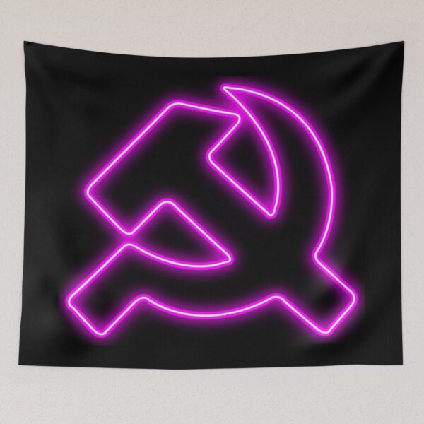 Item preview, Communism Symbol Neon Pink designed and sold by ArtofDissent.