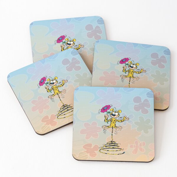 Item preview, Marsupilami spring with flower / Flower design designed and sold by Hubashop.