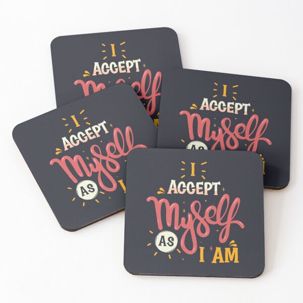 Item preview, Funny Quotation: Accepting Myself designed and sold by RheanaDesigns.