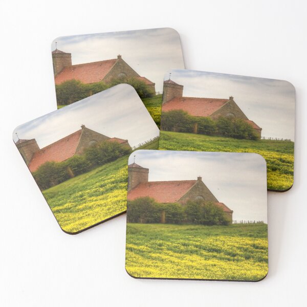 Item preview, St Abbs Church in Rapeseed designed and sold by tomg.