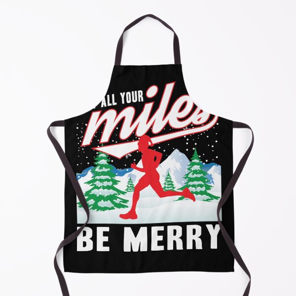 Item preview, May All Your Miles Be Merry Christmas Run Gift Running designed and sold by Extrakt.