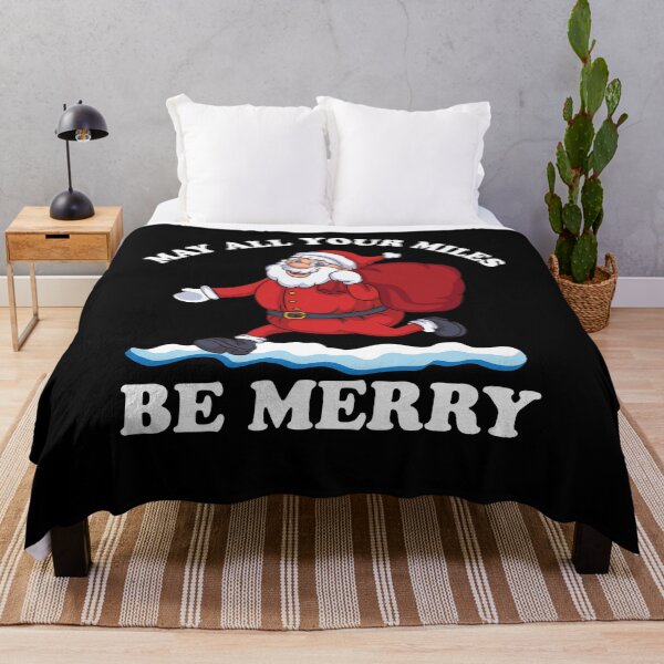 Item preview, May All Your Miles Be Merry Christmas Run Gift Running designed and sold by Extrakt.