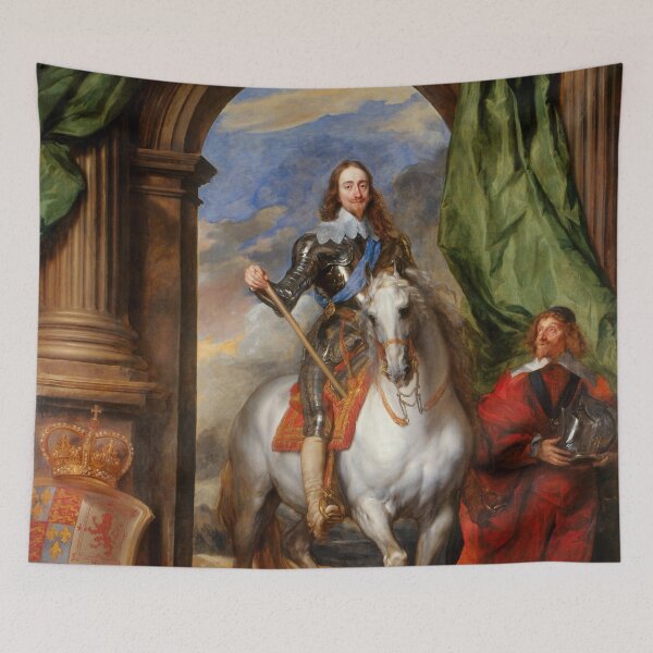Item preview, Anthony van Dyck "Charles I with M. de St Antoine" designed and sold by Alexandra Dahl.