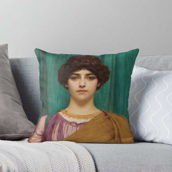 Item preview, A Pompeian Lady (1901) - John William Godward designed and sold by SALON DES ARTS.