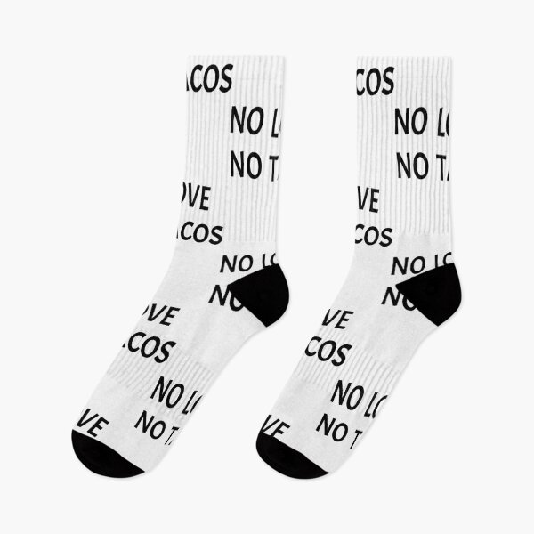 Item preview, NO LOVE NO TACOS designed and sold by AnimaLovers.