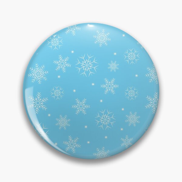 Item preview, Blue and white snowflake winter pattern  designed and sold by Jake Purcell.