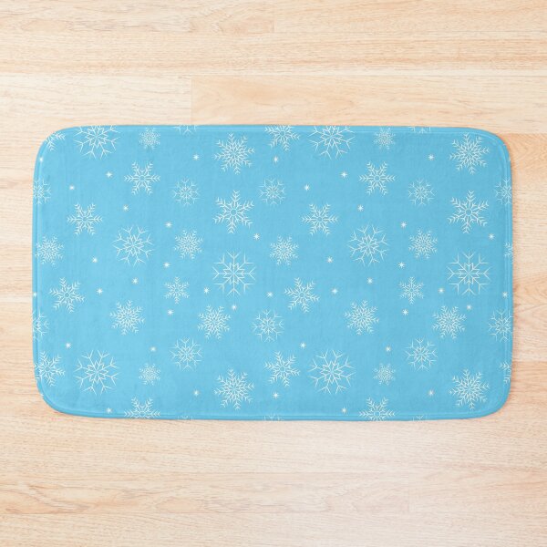 Item preview, Blue and white snowflake winter pattern  designed and sold by Jake Purcell.