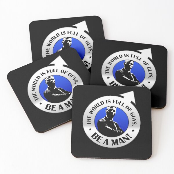 Item preview, The world is full of guys, be a man! Free life! designed and sold by Cristian Stefan.