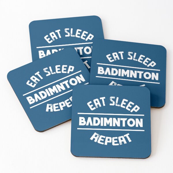 Item preview, Eat Sleep Badminton Repeat #5 designed and sold by SalahBlt.