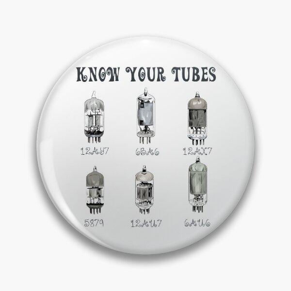 Item preview, Know Your Tubes - Vacuum Tube Tech Gift designed and sold by artichokes.