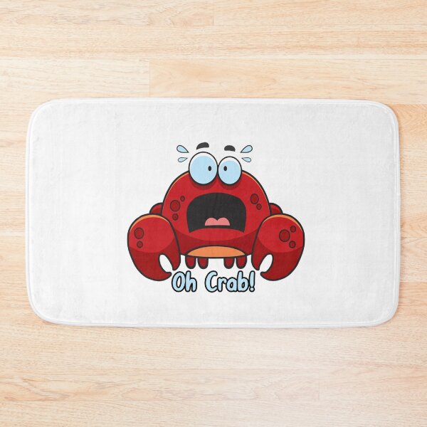 Item preview, Oh Crab! - Stressed and Scared Red Crab designed and sold by Kaos Urbanwear.