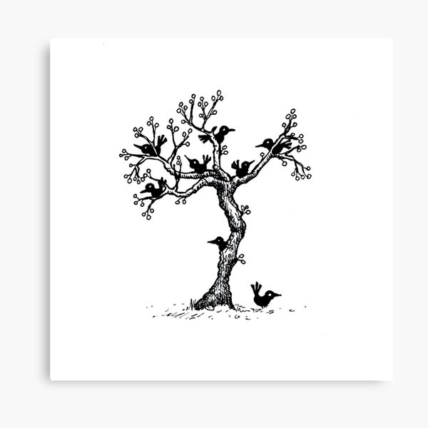 Birds of a Feather Canvas Print