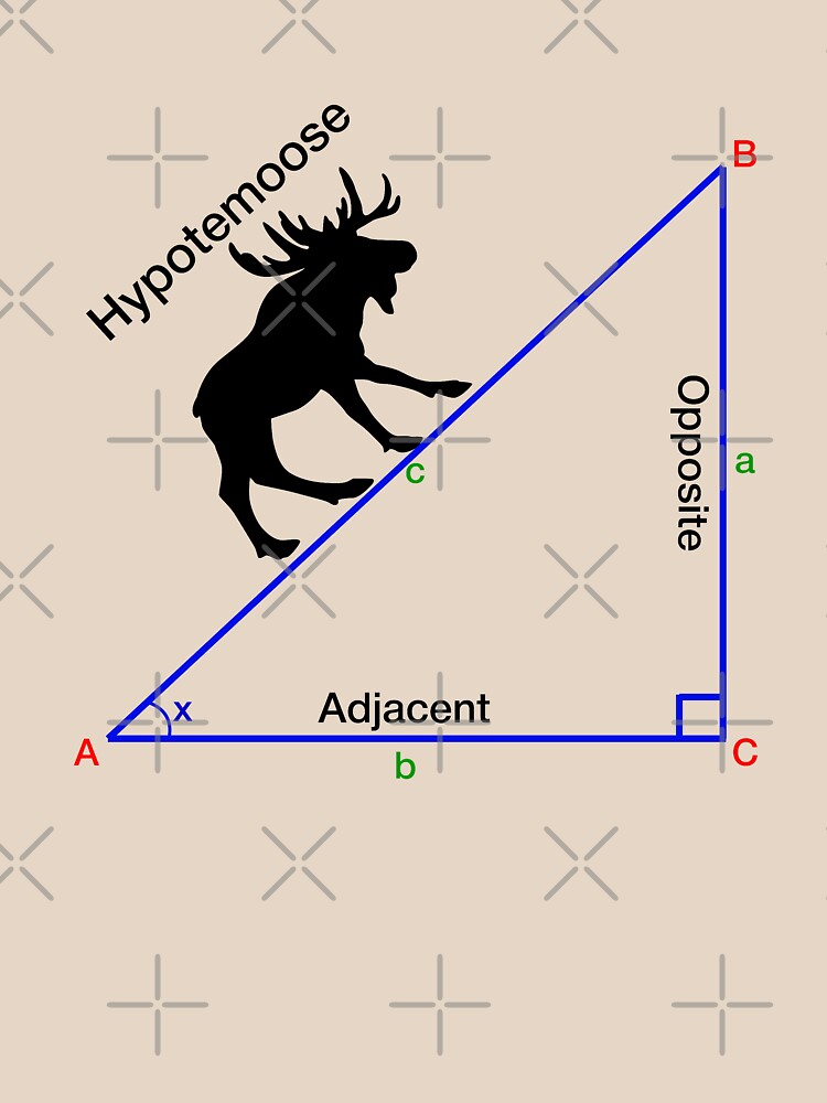 Hypotemoose, Math Humor. by lolotees