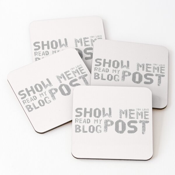 Item preview, Show me you Love, Read my Blog Post  designed and sold by otomworld.