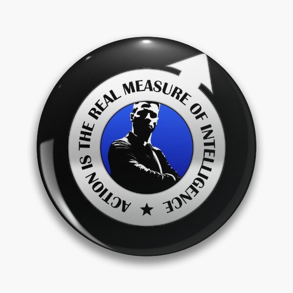 Item preview, Action is the real measure of intelligence! Free life! designed and sold by Cristian Stefan.