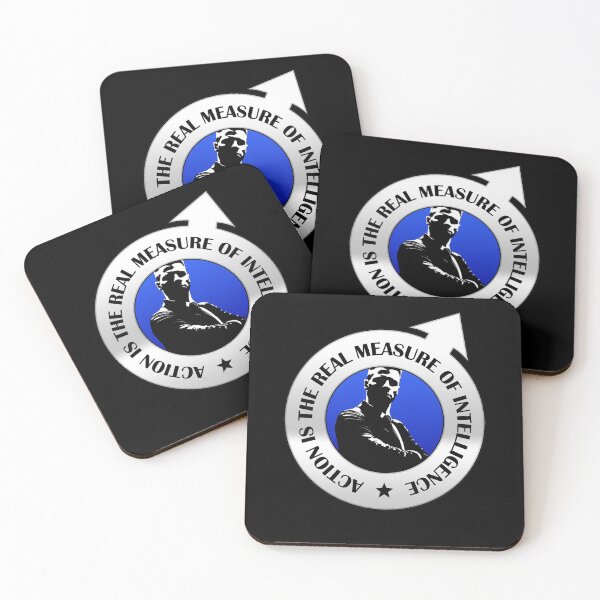 Item preview, Action is the real measure of intelligence! Free life! designed and sold by Cristian Stefan.