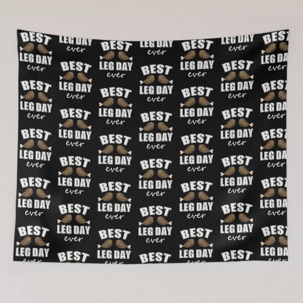 Item preview, Best Leg Day Ever Funny Thanksgiving Holiday Graphic Gift designed and sold by T-minus.