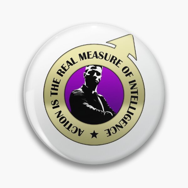 Item preview, Action is the real measure of intelligence! Free life! designed and sold by Cristian Stefan.