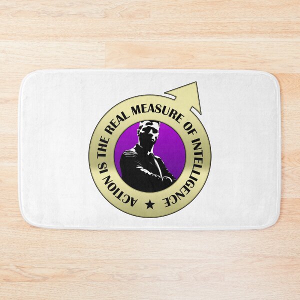 Item preview, Action is the real measure of intelligence! Free life! designed and sold by Cristian Stefan.