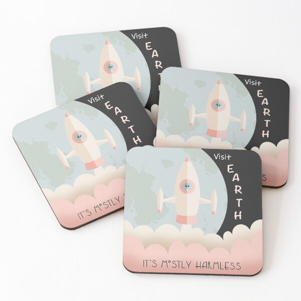 Item preview, Mostly Harmless designed and sold by brouhahabazaar.