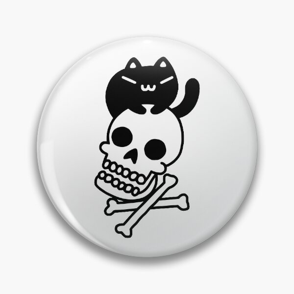 Item preview,  Cat And Crossbones designed and sold by obinsun.
