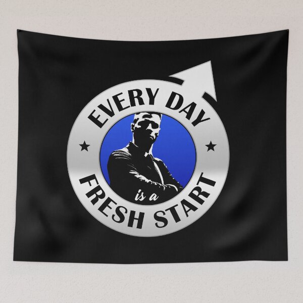 Item preview, Every day is a fresh start! Free life! designed and sold by Cristian Stefan.