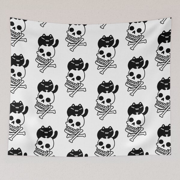 Item preview,  Cat And Crossbones designed and sold by obinsun.