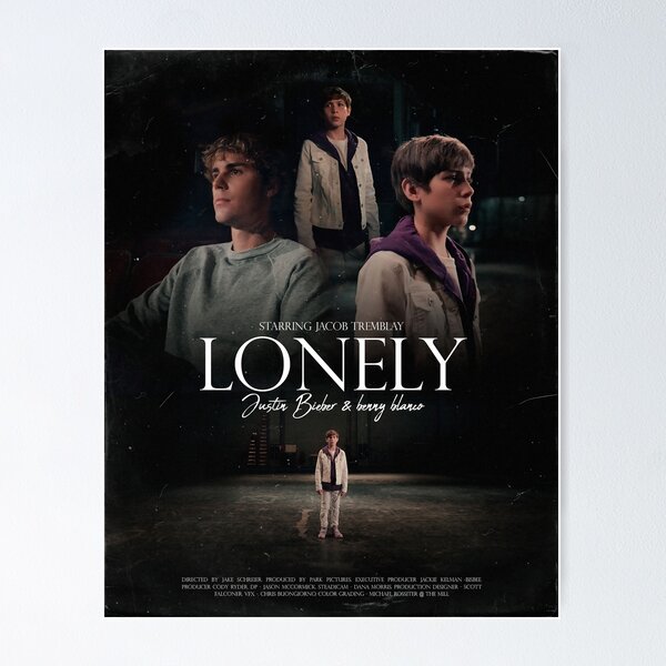 Item preview, Lonely - Music Video Poster designed and sold by Outlyning Graphics.