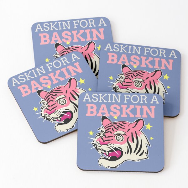 Item preview, Askin for a Baskin, Carole Baskin, Joe Exotic, Tiger, Funny Quarantine Gift, Cool Cats & Kittens designed and sold by sableandshadow.