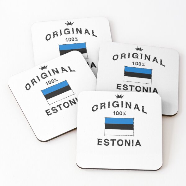 Item preview, Estonia Estonian flag flag designed and sold by GeogDesigns.