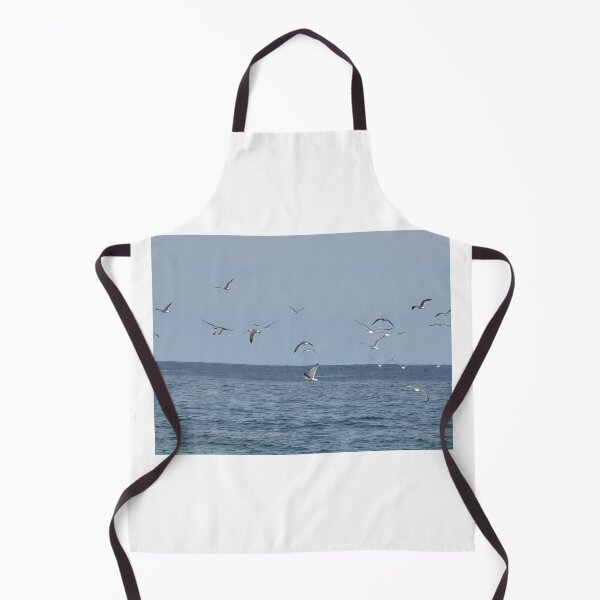 Item preview, View of migratory birds flying on the jeju island sea in Korea. designed and sold by human8891.