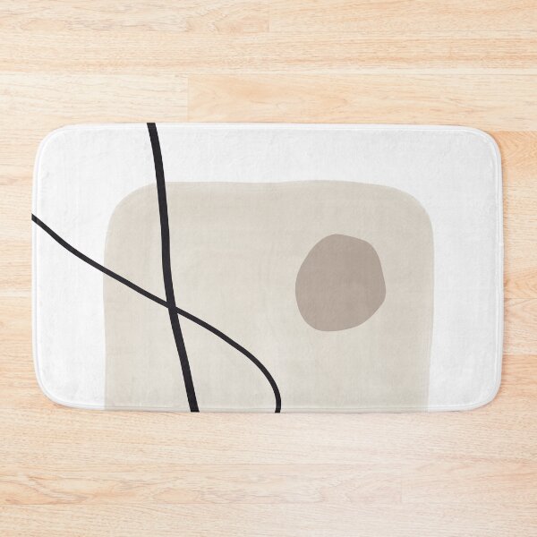 Item preview, Watercolor Shapes with Abstract Lines designed and sold by AgataCreate.