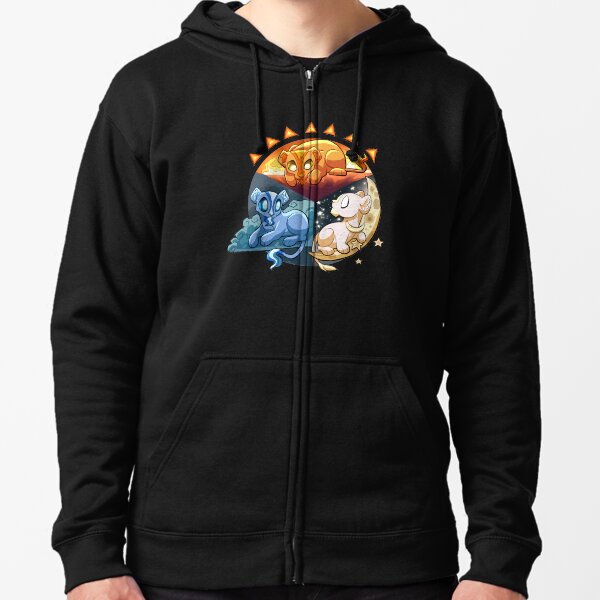 The Three Sisters Zipped Hoodie