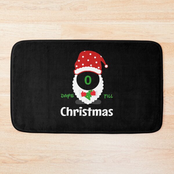 Item preview, Chirstmas Santa Countdown Advent Calendar 0 Days Till Xmas designed and sold by PrintOfi.