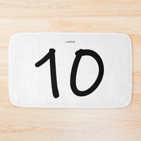 Item preview, Number ten 10 designed and sold by awesome-bee.